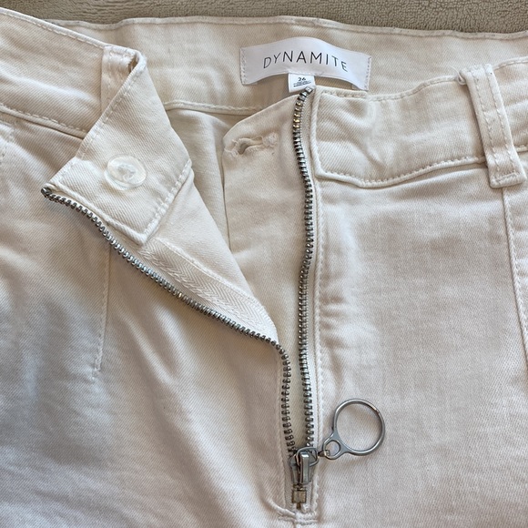 Dynamite White Pants - Picture 4 of 7